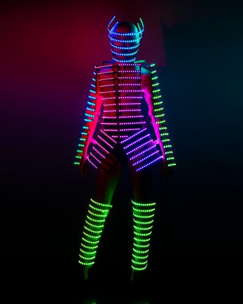 Glow-in-the-dark-corset-dress-for-show