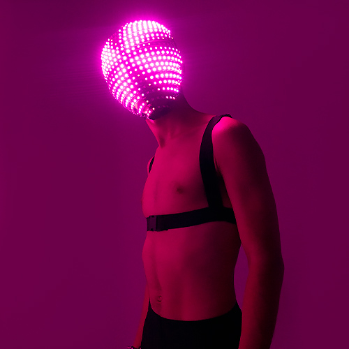 LED Rainbow Screen Mask