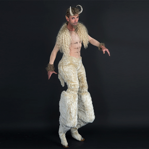 stilt-walking-with-horns-costume