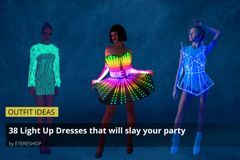 38 Light Up Dresses that will slay your party - by ETEREshop