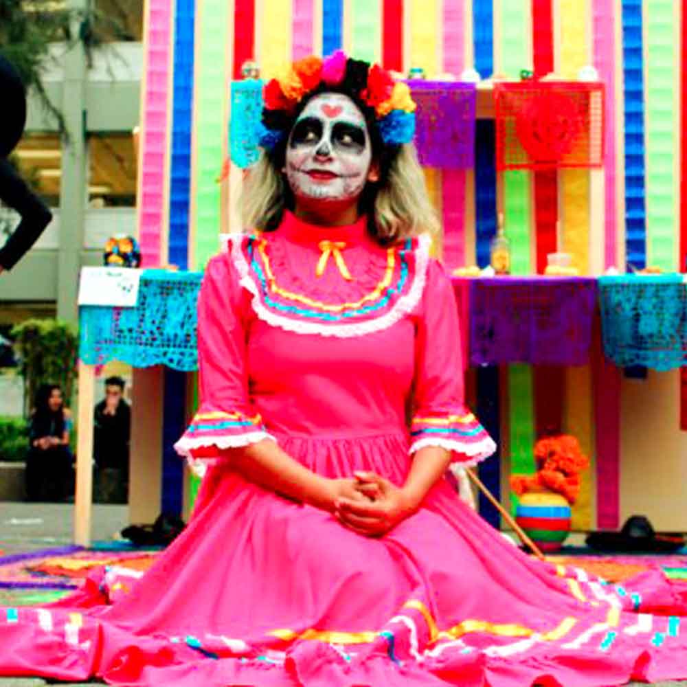 colorful day of the dead suit