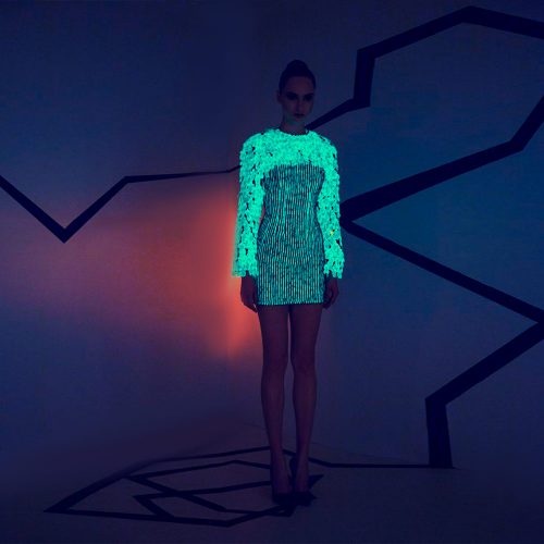 neon-evening-short-dress