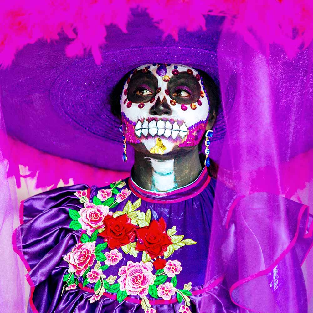 of mexican day of the dead clothes