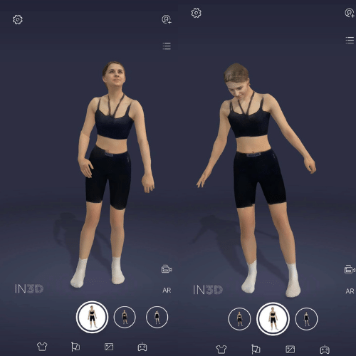 3D avatar scanning in in3D-Avatar Creator Pro