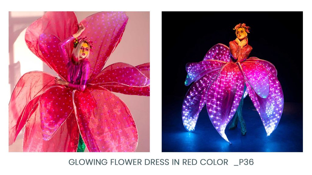 led-flower-dress