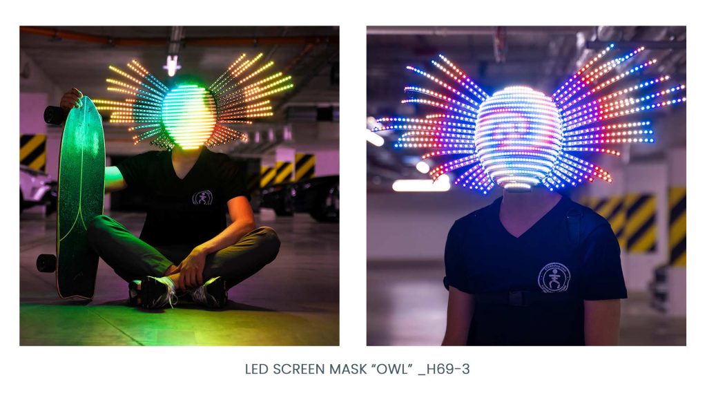 led-helmet