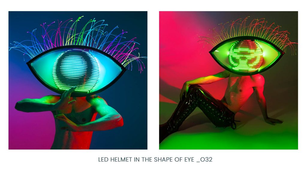 led-helmet