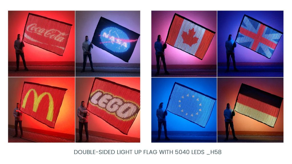 led-flag