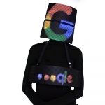 LED-female-outfit-with-a-screen-and-luminous-mask