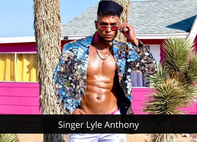Singer Lyle Anthony