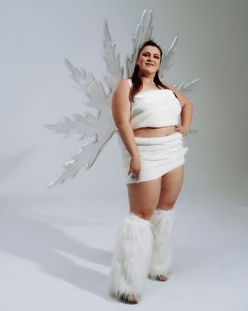 adult-unusual-snowflake costume