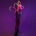 dance led cage outfit for dancing go go