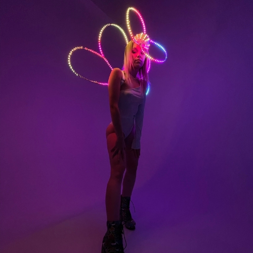 dance led cage outfit for dancing go go