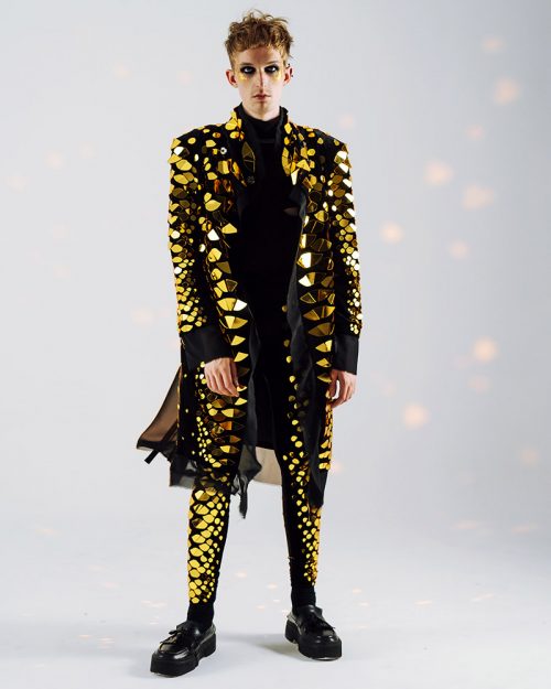 men_s-costume-with-a-long-mirrored-jacket-and-disco-ball effect