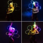 led light up dance costume