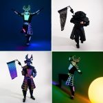 male-samurai-outfit-glows-in-the-dark-for-a-party