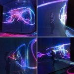 3D Interactive Projection dance Cube