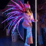 LED-adult-flamingo-costume-for-animators