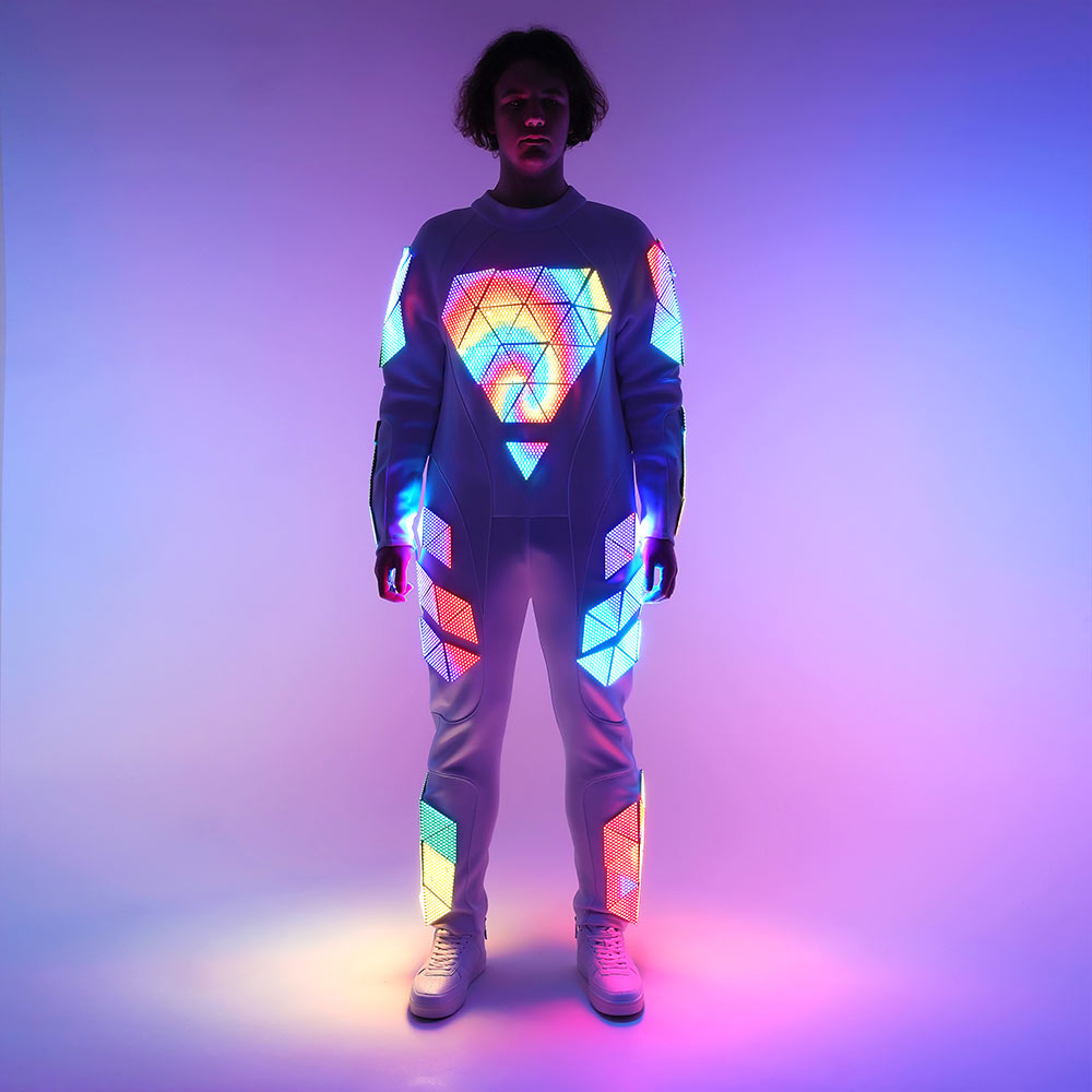 LED light Programmable Costume