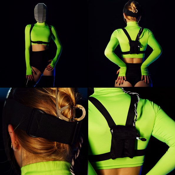 LED High Density Screen light up Rave DJ Mask by