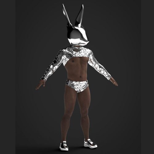 mens Sexy Mirror Outfit