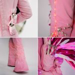 details of the-LED-flamingo-costume-for-adults