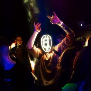 LED High Density Screen light up Rave DJ Mask - by ETERESHOP