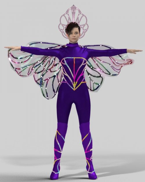 light up Butterfly Wings Costume