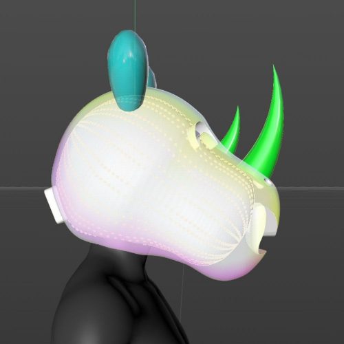 programmable-rhino-helmet-glows-in-the-dark