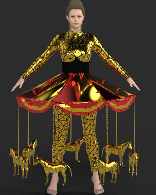 unusual-costume-carousel-with-a-moving-dress