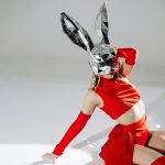 dance-rabbit mask