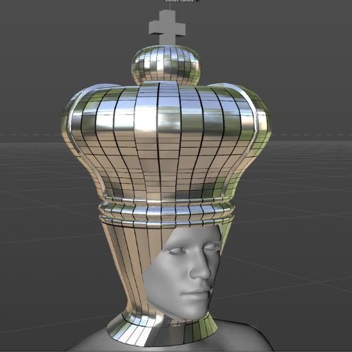 mirror hat of the chess king