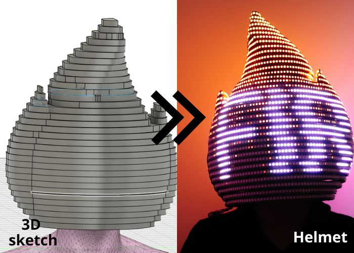 LED-helmet-in-the-shape-of-fire-for-festival