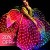 led-flower-dress-with-discount