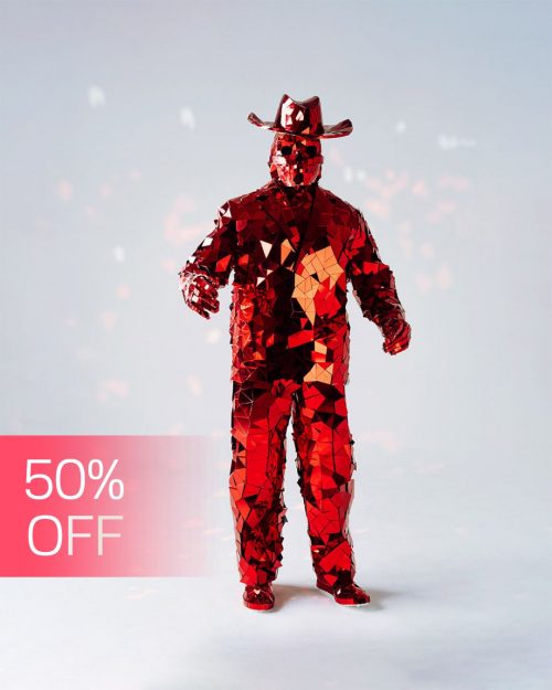 red-mirror-man-cowboy-suit-with-discount