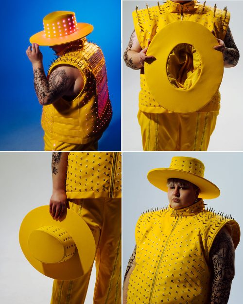 yellow-male-led-suit-with-spikes-led-screen-and-hat