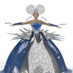 3d-model-of-a-lush-mirror-dress