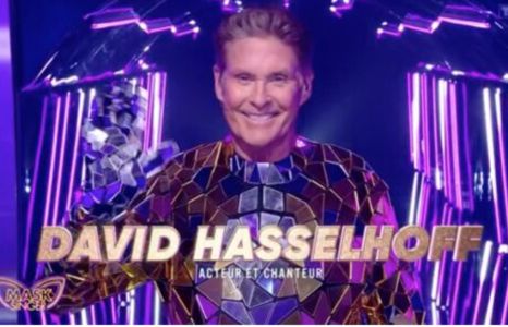 David Hasselhoff at Masked Singer France 2022