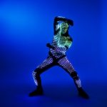 LED dance costume