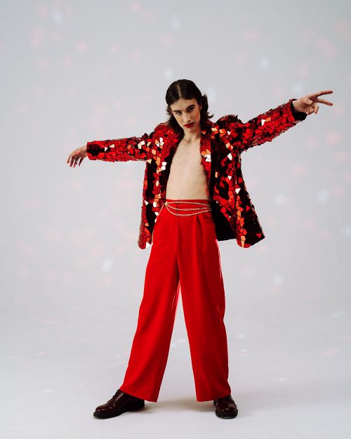 men's-with-sequins-red-jacket