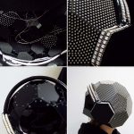 details of the LED helmet