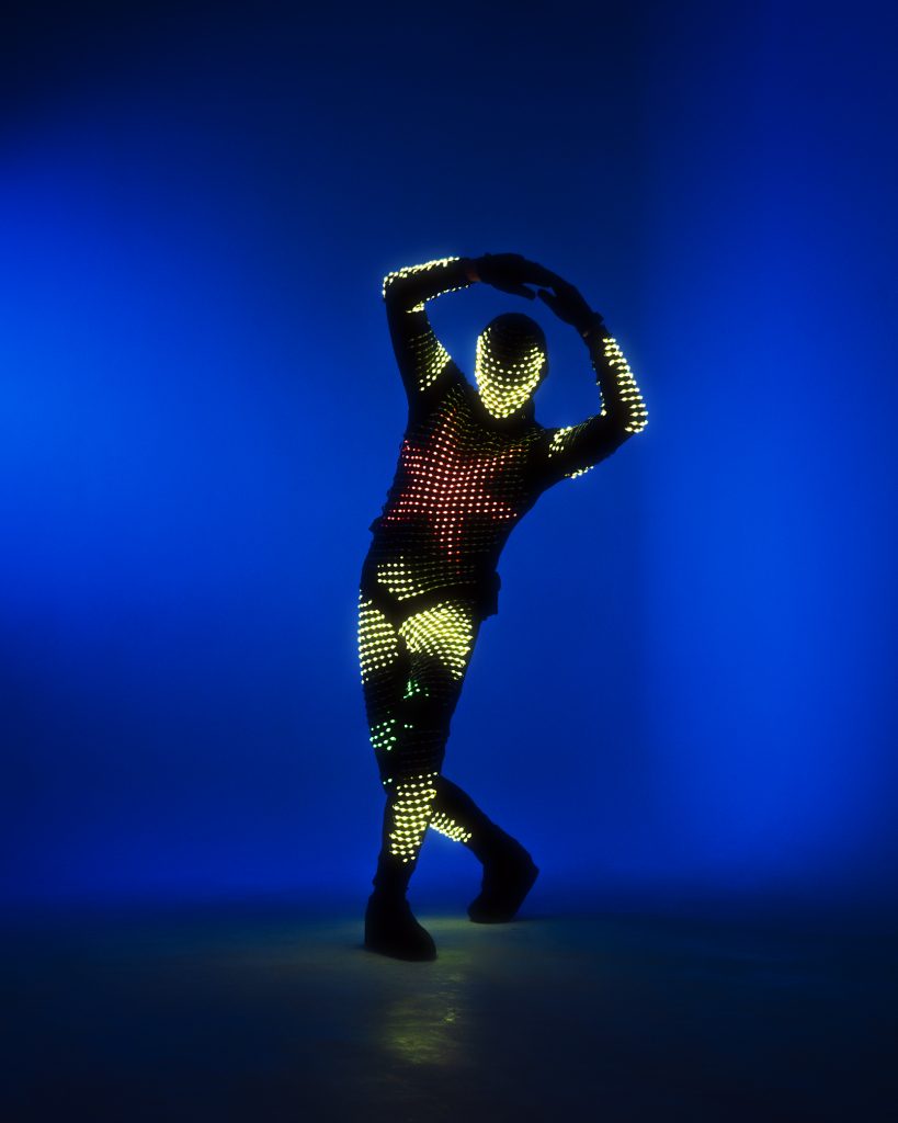 programmable LED dance costume