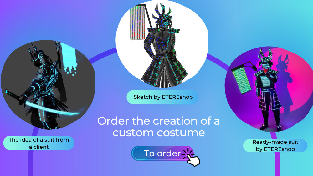 Order the creation of a custom costume