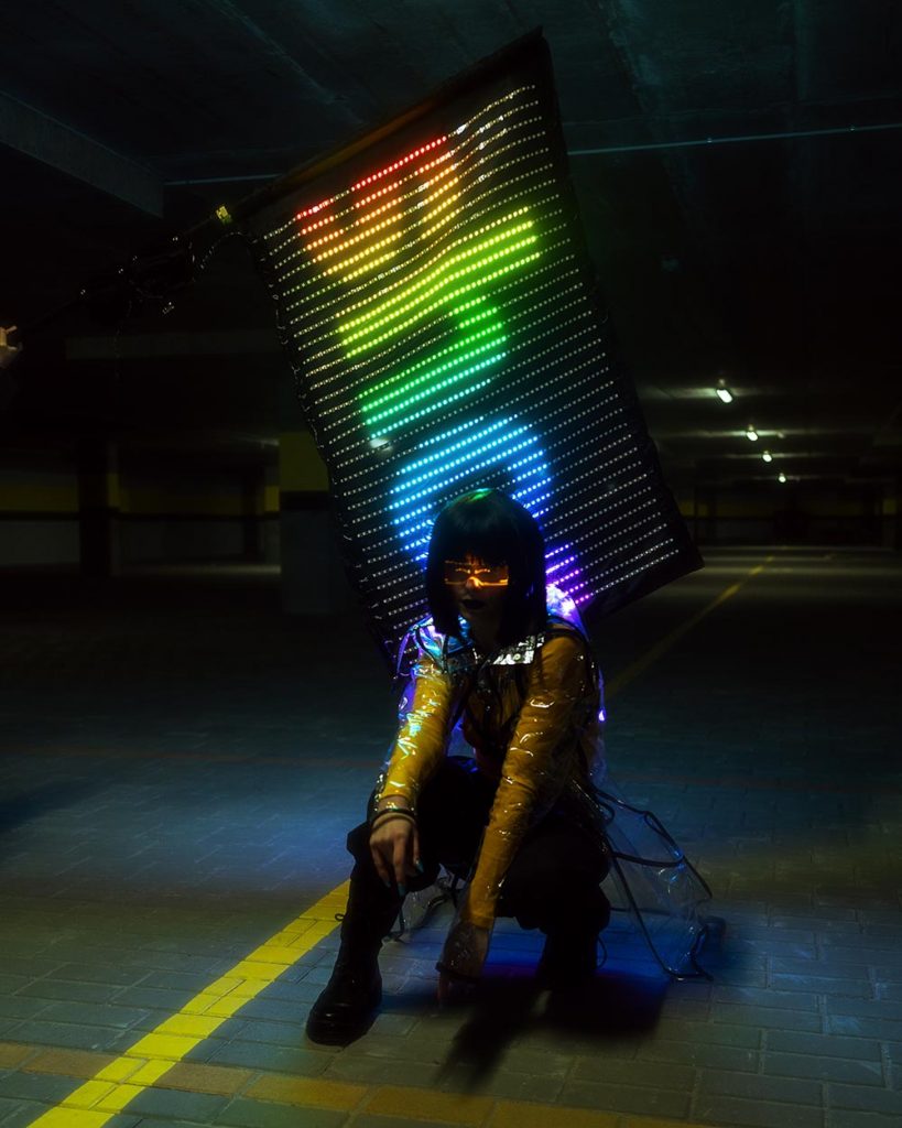 Screen Led Flag 3900 lights for shows and events - by ETEREshop