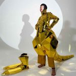 huge-mirror-kangaroo-costume-for-street-performances