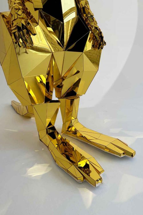 mirror-kangaroo tail
