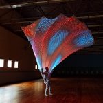 Unique LED peacock tail for carnival