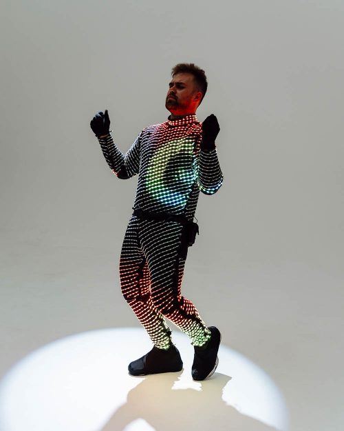 glow-in-the-dark costume