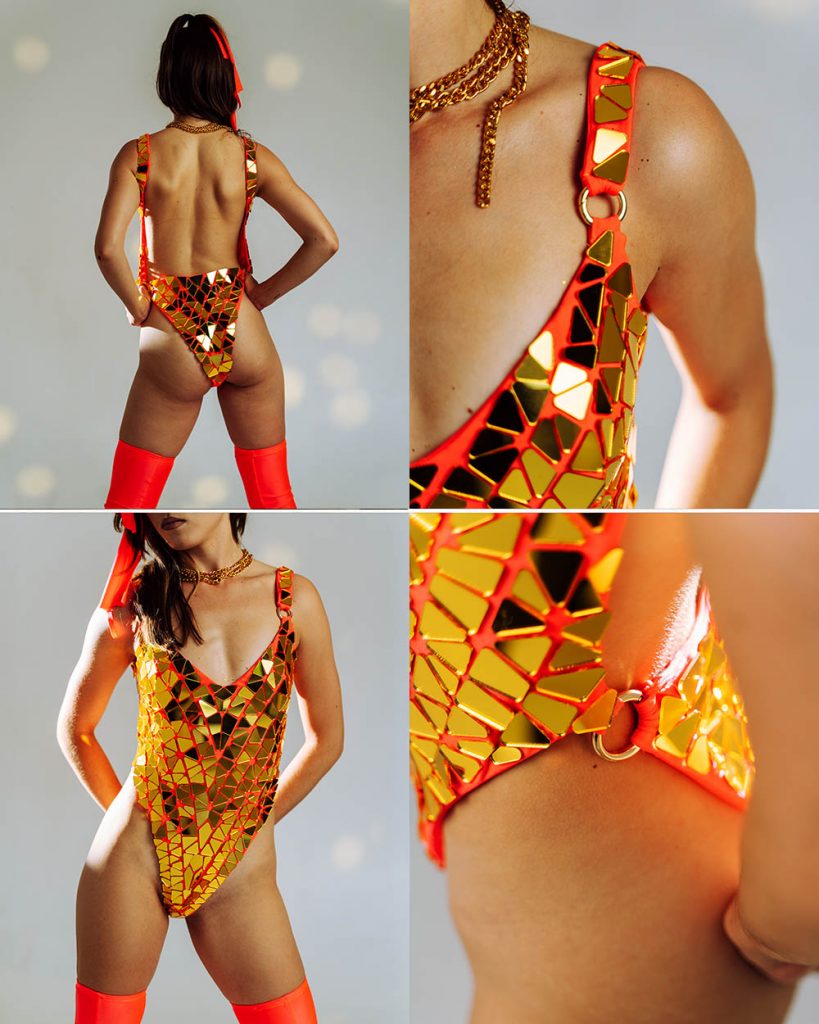 Femme X Sexy Mirror Bodysuit main image 1