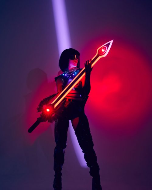 LED sword for concerts